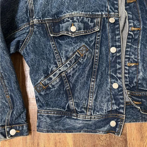 Jordache Acid Wash Denim Jacket - Picture 4 of 11